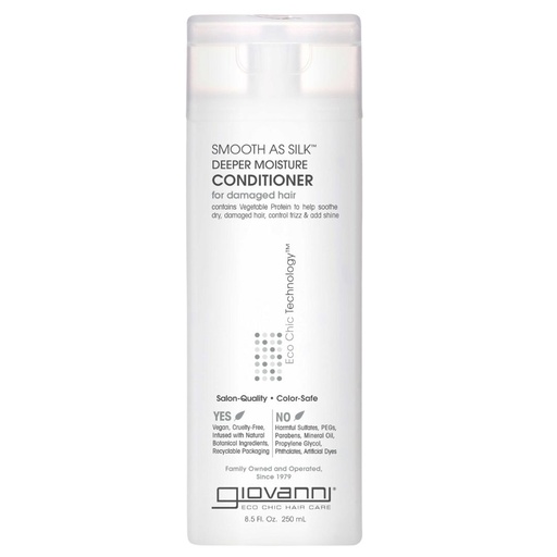 [208439-BB] Giovanni Smooth As Silk Deep Moisture Conditioner 8.5oz