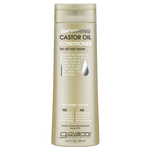 [208445-BB] Giovanni Smoothing Castor Oil Conditioner 13.5oz