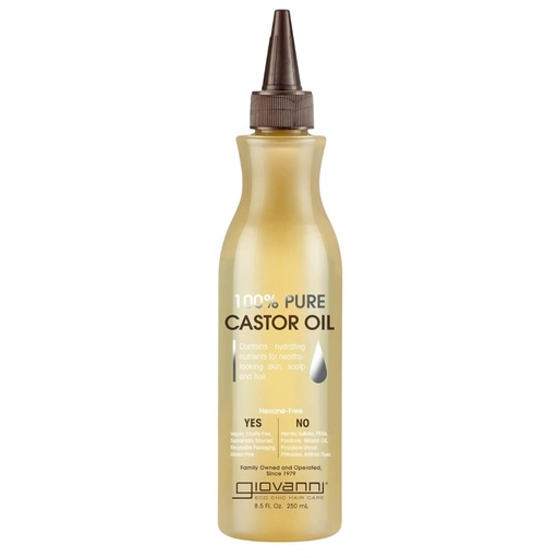 [208446-BB] Giovanni 100% Pure Castor Oil 8.5oz