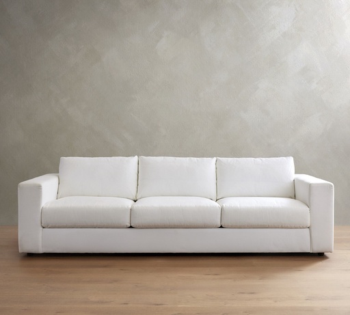 [713461-BB] Westly Leather Sofa White