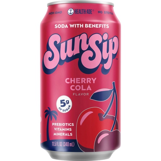 [208542-BB] Health-Ade Sun Sip Cherry Cola Soda 11.5oz