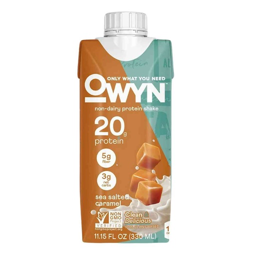 [208554-BB] Owyn Plant Based Sea Salted Caramel Protein Shake 11.15oz