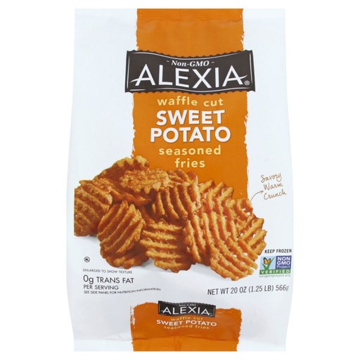 [208564-BB] Alexia Seasoned Sweet Potato Waffle Fries 20oz