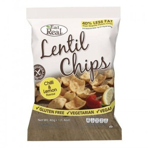 [208569-BB] Eat Real Lentil Chips Chili Lemon 40g