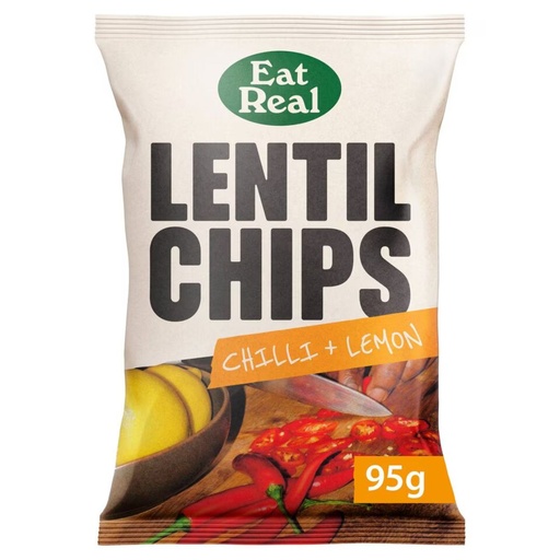 [208570-BB] Eat Real Lentil Chips Chili Lemon 95g