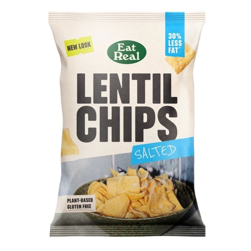 [208571-BB] Eat Real Lentil Chips Sea Salt 95g
