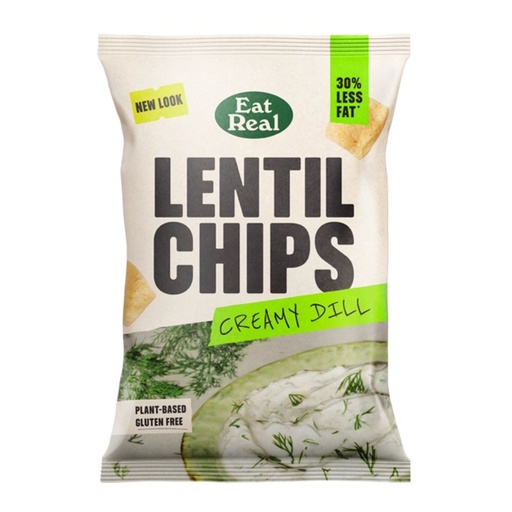 [208572-BB] Eat Real Lentil Chips Creamy Dill 95g