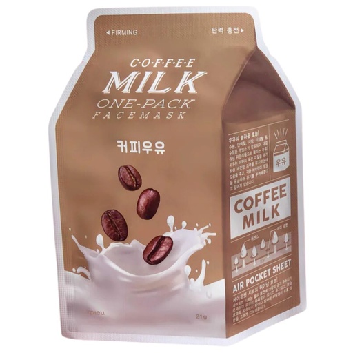 [208581-BB] A'Pieu Sheet Mask Coffee Milk