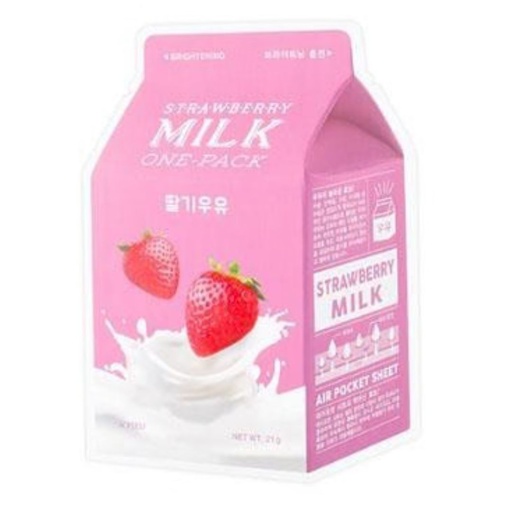 [208583-BB] A'Pieu Sheet Mask Strawberry Milk
