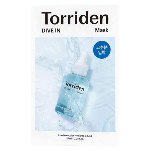 [208622-BB] Torriden Dive-In Low Molecular Hyaluronic Acid Sheet Mask