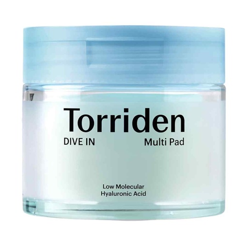 [208624-BB] Torriden Dive-In Low Molecular Hyaluronic Acid Toner Pads 80ct