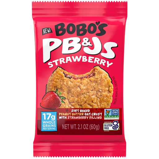 [208633-BB] Bobo's Oat Bars Strawberry PB&J's 2.1oz