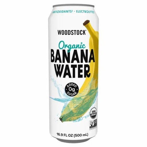 [208643-BB] Woodstock Organic Banana Water 16oz