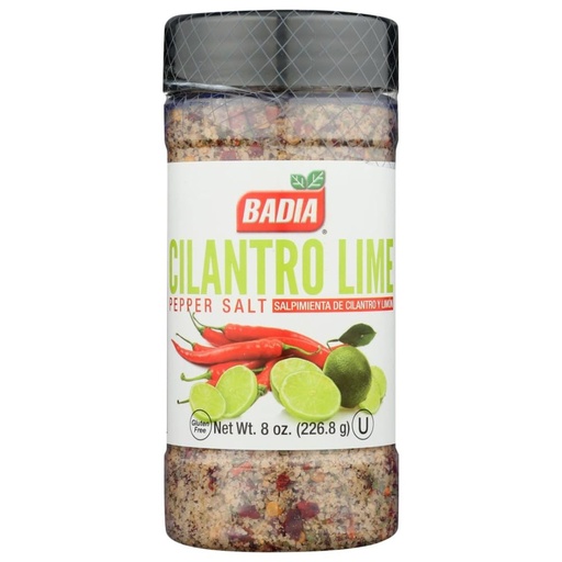 [208650-BB] Badia Cilantro Lime Pepper Salt 8oz