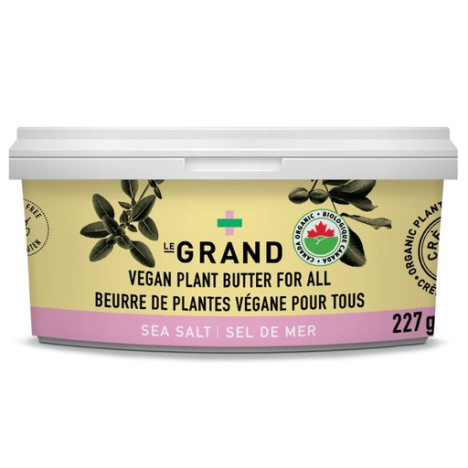 [208668-BB] Le Grand Organic Vegan Butter Sea Salt 8oz