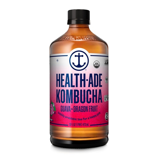 [208671-BB] Health-Ade Kombucha Guava Dragon Fruit 16oz