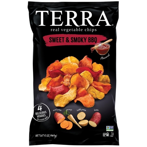 [208721-BB] Terra Chips Sweet & Smoky BBQ 5oz