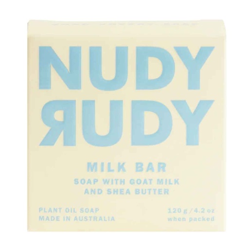 [208740-BB] Nudy Rudy Milk Bar Soap 4.2oz