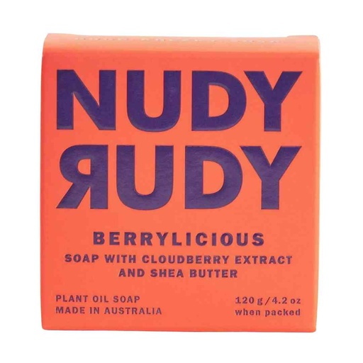 [208741-BB] Nudy Rudy Berrylicious Bar Soap 4.2oz
