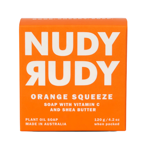 [208742-BB] Nudy Rudy Orange Squeeze Bar Soap 4.2oz