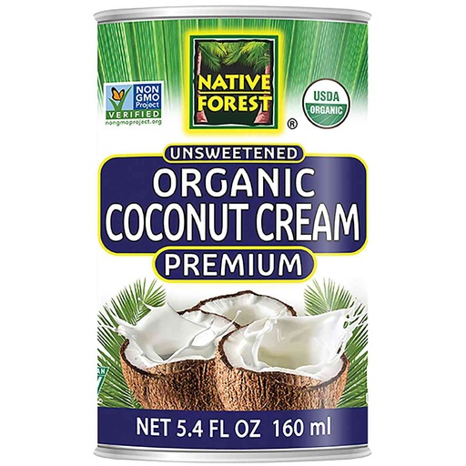 [208745-BB] Native Forest Organic Unsweetened Coconut Cream 5.4oz