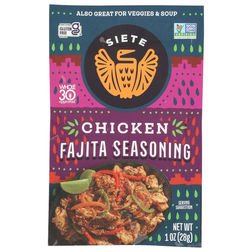 [208754-BB] Siete Chicken Fajita Seasoning 1oz