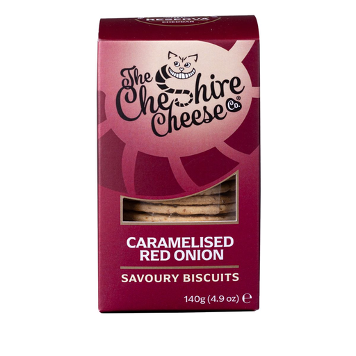 [208807-BB] The Cheshire Cheese Co. Caramelised Onion Biscuits 160g