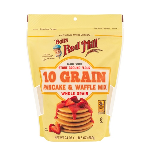 [208903-BB] Bob's Red Mill 10 Grain Pancake & Waffle Mix 24oz