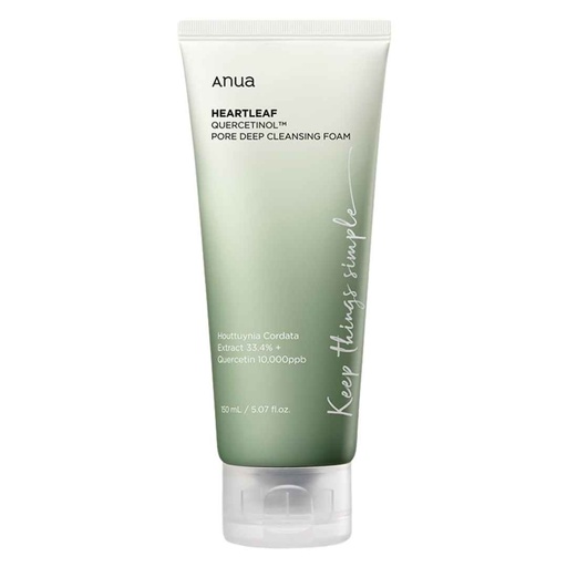 [208905-BB] Anua Heartleaf Quercetinol Deep Cleansing Foam 150ml