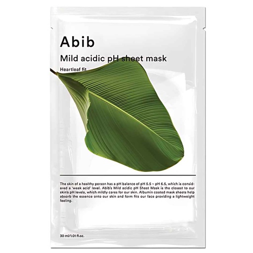 [208932-BB] Abib Heartleaf Sheet Mask
