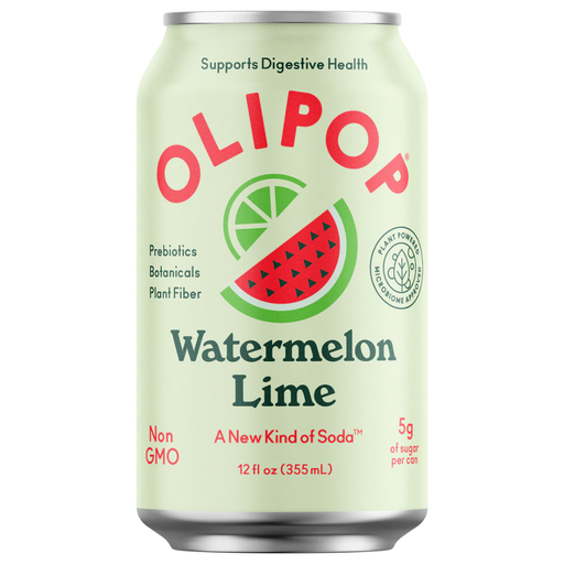 [208958-BB] Olipop Watermelon Lime Sparkling Tonic 12oz