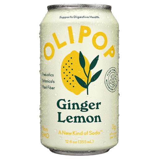 [208959-BB] Olipop Ginger Lemon Sparkling Tonic 12oz