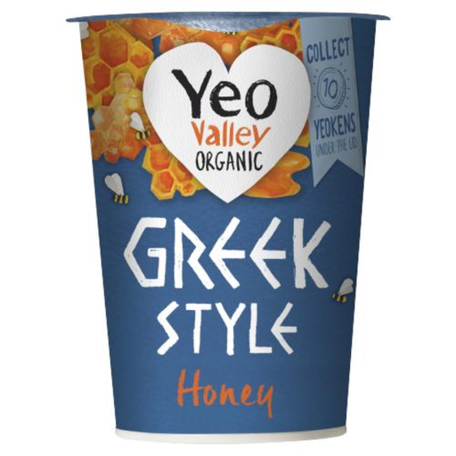 [208962-BB] Yeo Valley Greek Style Natural Yogurt With Honey 450g