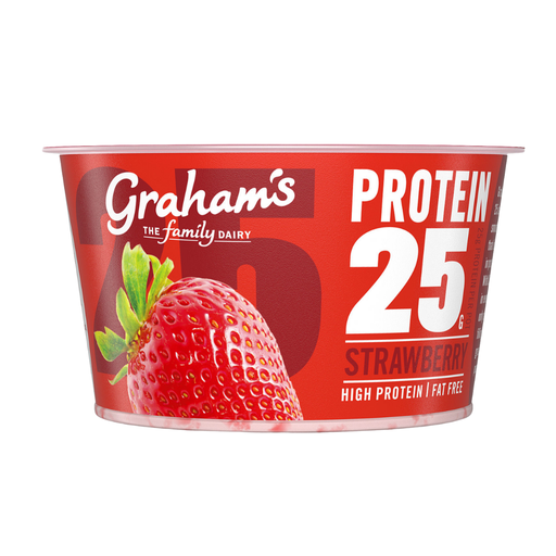 [208964-BB] Grahams Protein 25 Pot Strawberry 200g