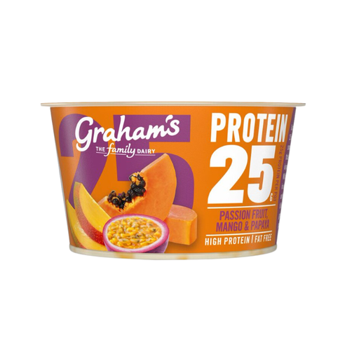 [208965-BB] Grahams Protein 25 Pot Mango, Passionfruit & Papaya 200g