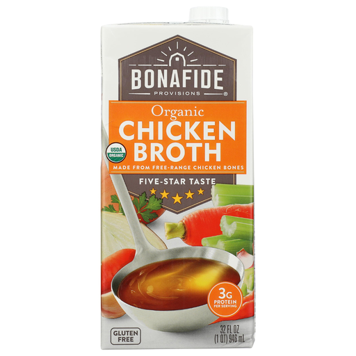 [209012-BB] Bonafide Provisions Organic Chicken Broth 32oz