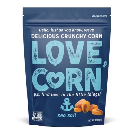 [209033-BB] Love Corn Crunchy Corn Sea Salt 4oz