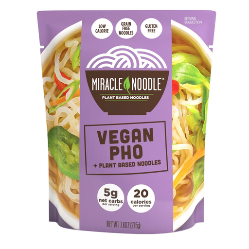 [209042-BB] Miracle Noodle Ready-To-Eat Meal Vegan Pho Pouch 7.6oz