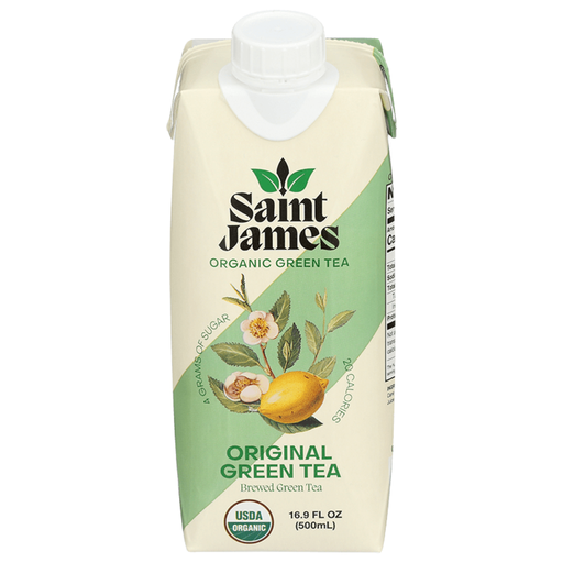 [209052-BB] Saint James Organic Original Green Tea 16.9oz