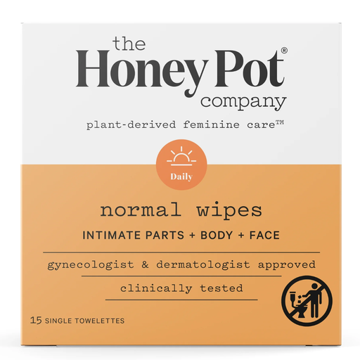[209058-BB] The Honey Pot Normal Feminine Wipes 15CT