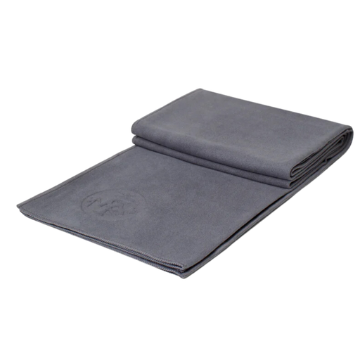 [209083-BB] Manduka eQua Yoga Mat Towel Thunder Grey 72in