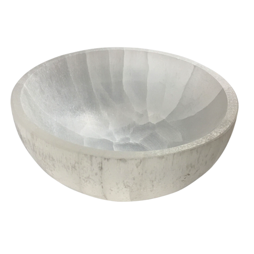 [209098-BB] Round Selenite Bowl 80mm
