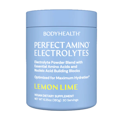 [209120-BB] BodyHealth Perfect Amino Electrolytes Supplements Lemon Lime 5.5oz