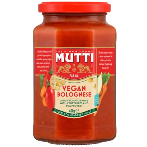 [209151-BB] Mutti Pasta Sauce Parma Vegan Bolognese 400g