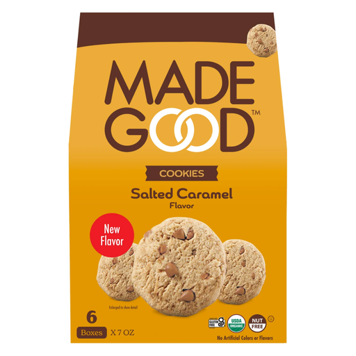 [209161-BB] Made Good Organic Cookies Salted Caramel 7oz