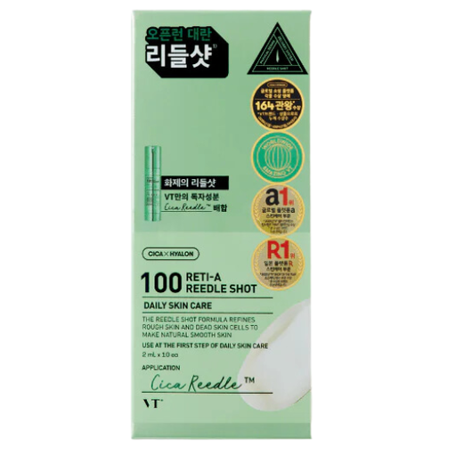 [209206-BB] VT Cosmetics Reti-A Reedle Shot 100 2ml 10ct