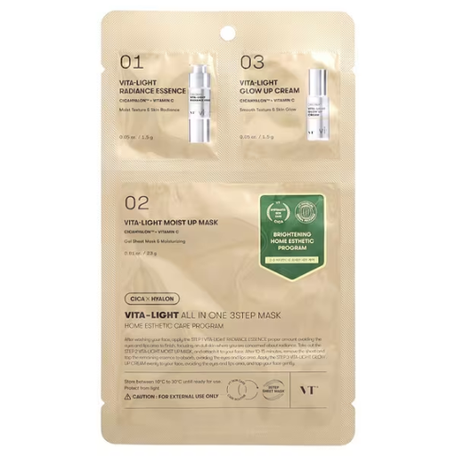 [209207-BB] VT Cosmetics Vita-Light All-In-One 3-Step Mask