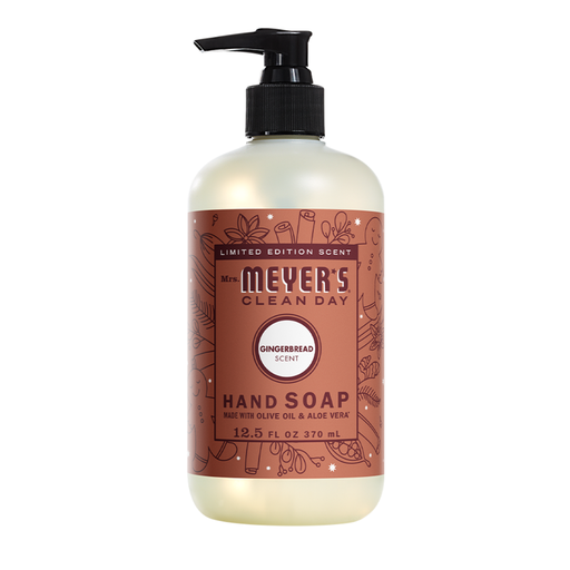 [209245-BB] Mrs. Meyer's Clean Day Liquid Hand Soap Gingerbread 12.5oz