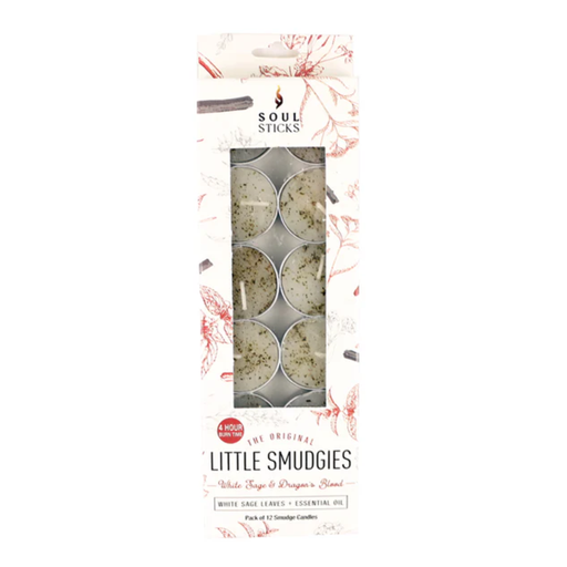 [209259-BB] Little Smudgies White Sage & Dragon's Blood 12ct