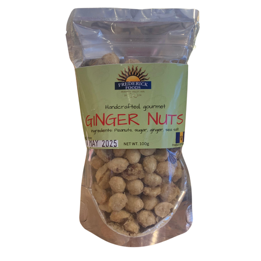 [209271-BB] Frederick Foods Ginger Peanuts 100g
